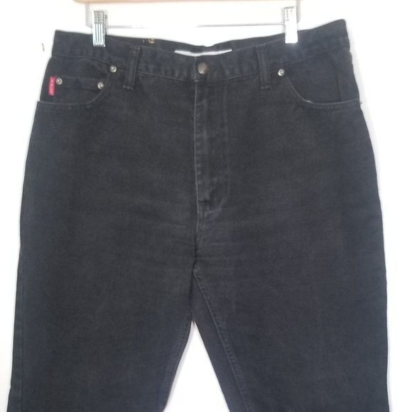 Vintage 90s Black Bugle Boy Jeans 36×29 Skate Goth Men - Picture 4 of 9